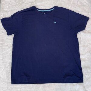 Tommy Bahama Classic Men's Navy Blue T-Shirt Size Xl